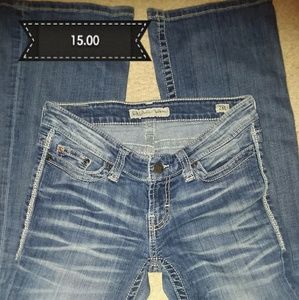 Womens Buckle Jeans